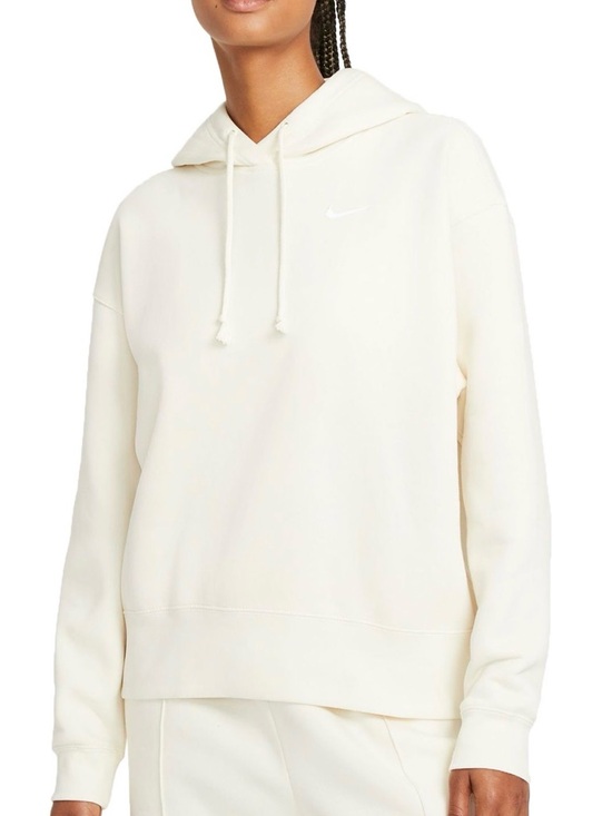 Nike Tops - NIKE SPORTSWEAR FLEECE HOODIE, Coconut Milk/White, XS